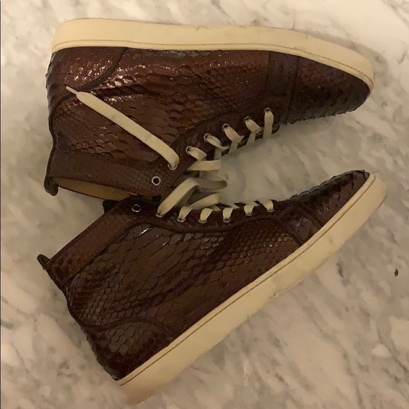 Christian Louboutin man python snakeskin shoes - Picture 5 of 6